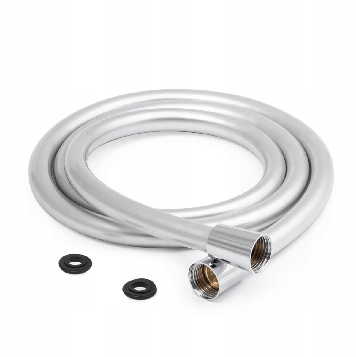 Doucheslang Glad PVC 150cm Zilver 360° Draaibaar