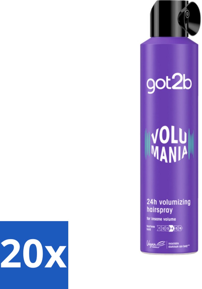 Got2B - Haarspray - Volumania - 300 ml - Bulkverpakking - 20 stuks
