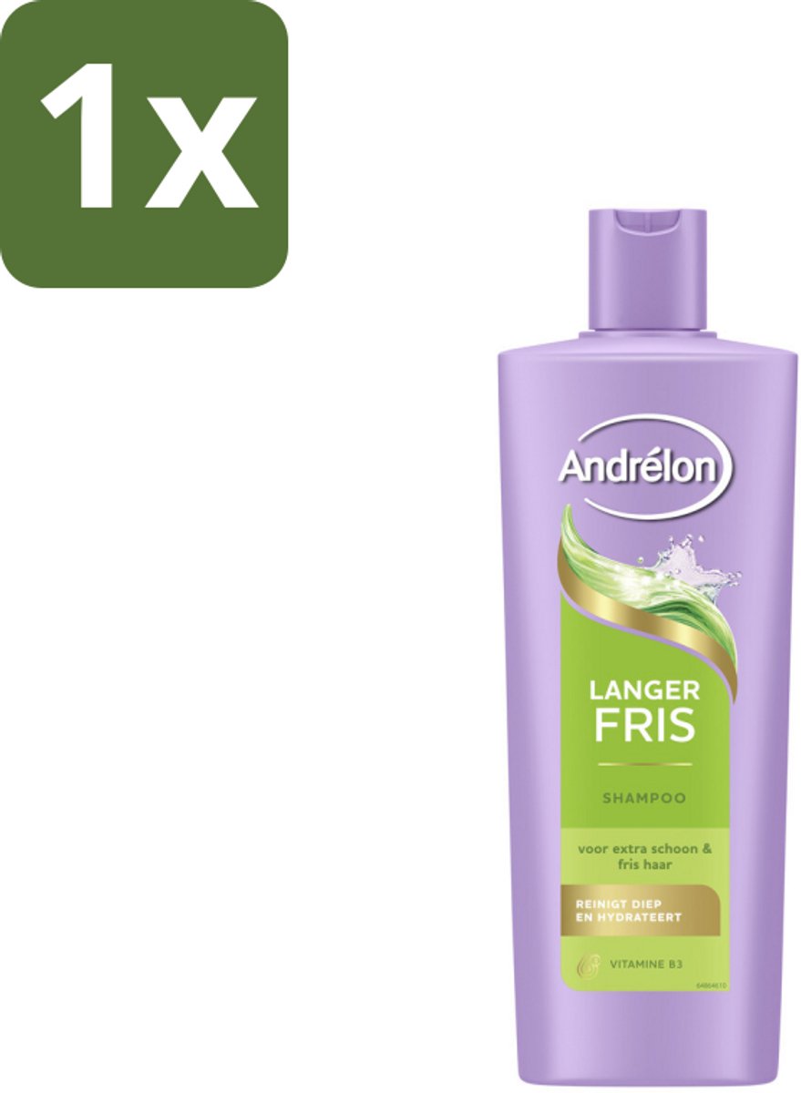 Andrélon – Shampoo – Langer Fris – 400 ml - 1 stuk