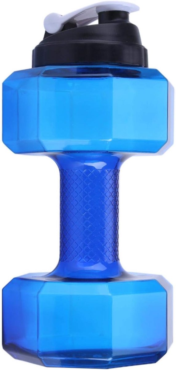 Sportwaterfles 2.2L - PETG - Lekvrij Flip Top Deksel - Ideaal voor Fitness en Buitenactiviteiten - ShopVlot