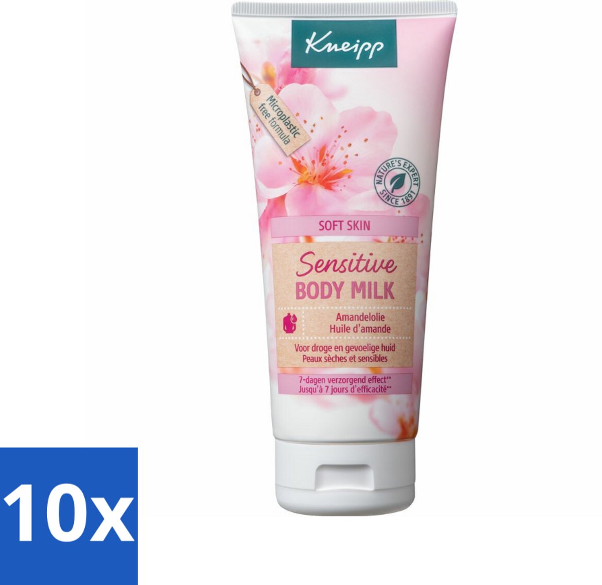 Kneipp - Body lotion - Soft Skin - Amandelbloesem - 200 ml - Bulkverpakking - 10 stuks