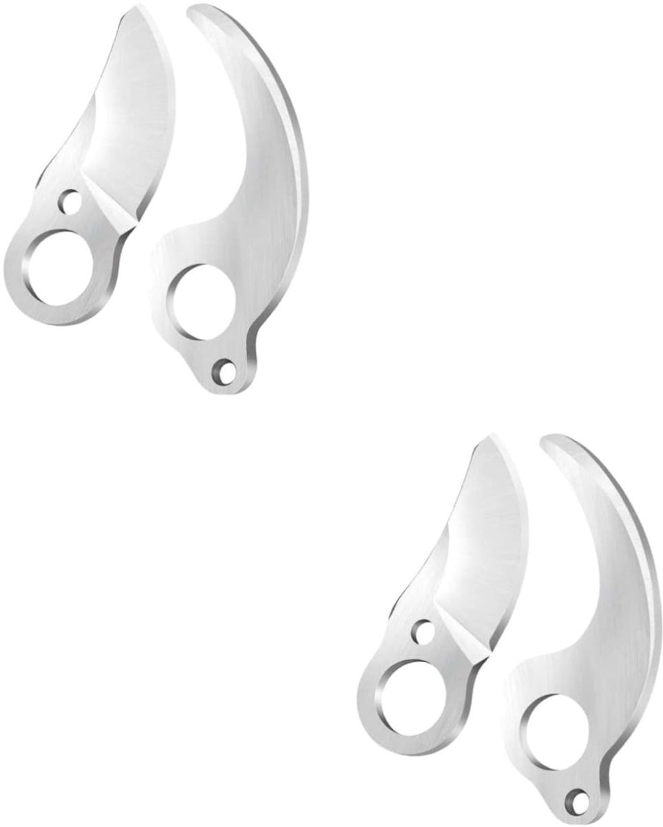 Takkenschaar messen 4 stuks - verwisselbare schaarbladen - zilver - ideaal voor snoeien - ShopVlot