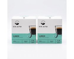Koffiecapsules compatibel met NESCAFÉ® Dolce Gusto® CHiATO Lungo, 16 st.