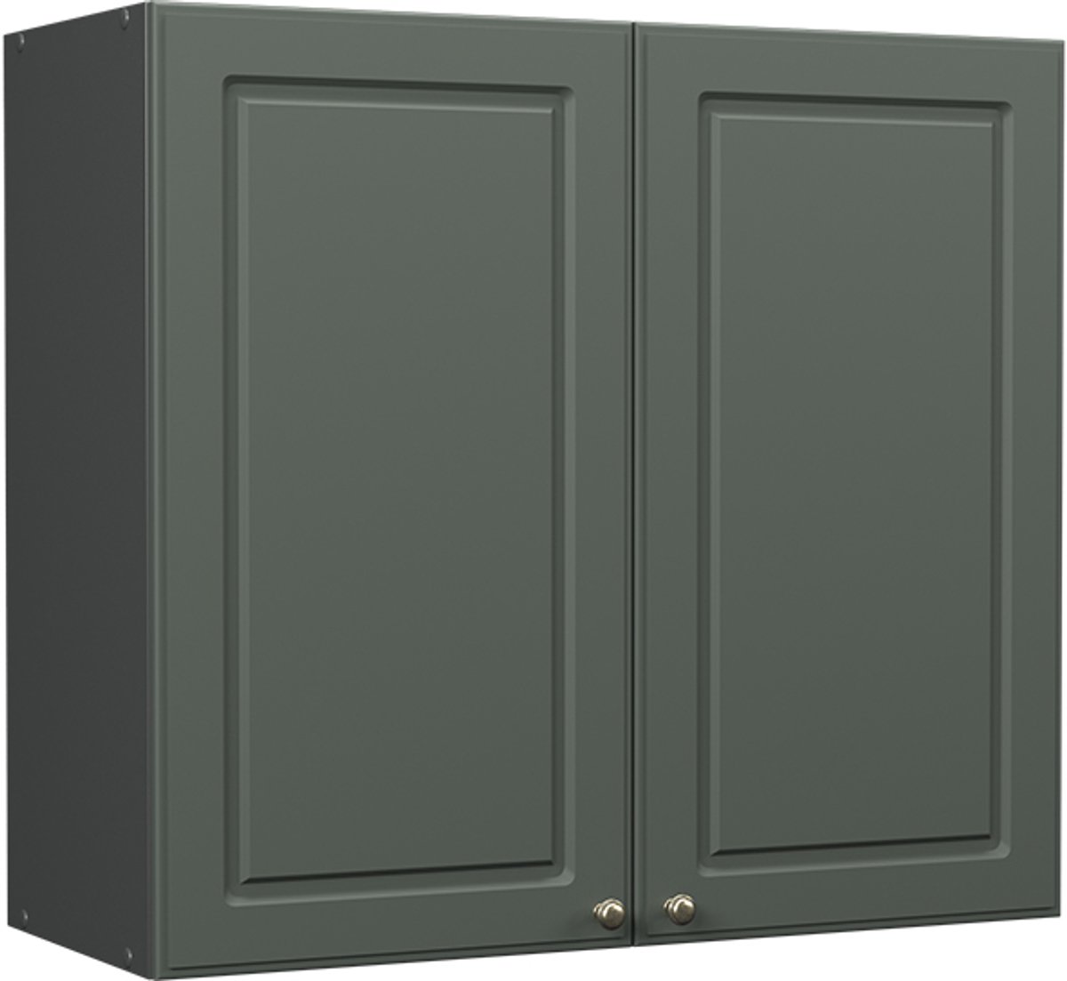 Vicco Hangkast Fame-Line, Groen-Goud Landhuis/Antraciet, 80 cm