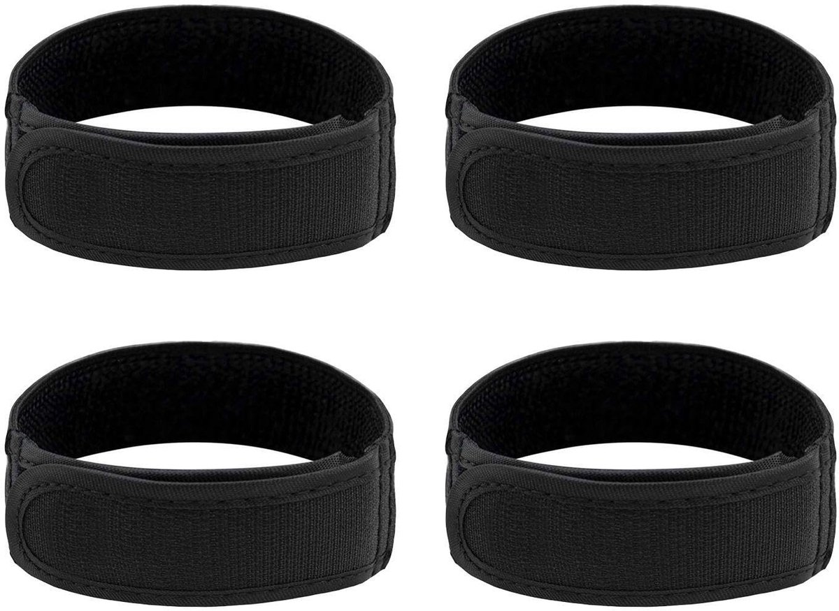 Dailygoods- Riem zonder gesp - Elastische Riem - Verstelbare Tailleband - Comfortabele Riem - 4 Stuks - 40 cm Lang