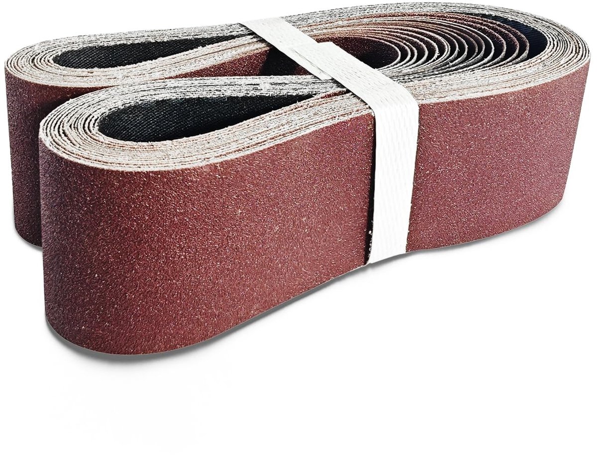 Dailygoods- Schuurbanden 20 stuks - 100 x 915 mm - Korrelgroottes P80/P120/P150/P240/P320 - Duurzaam - Voor bandschuurmachines - Hoogwaardige kwaliteit - Schuurpapier