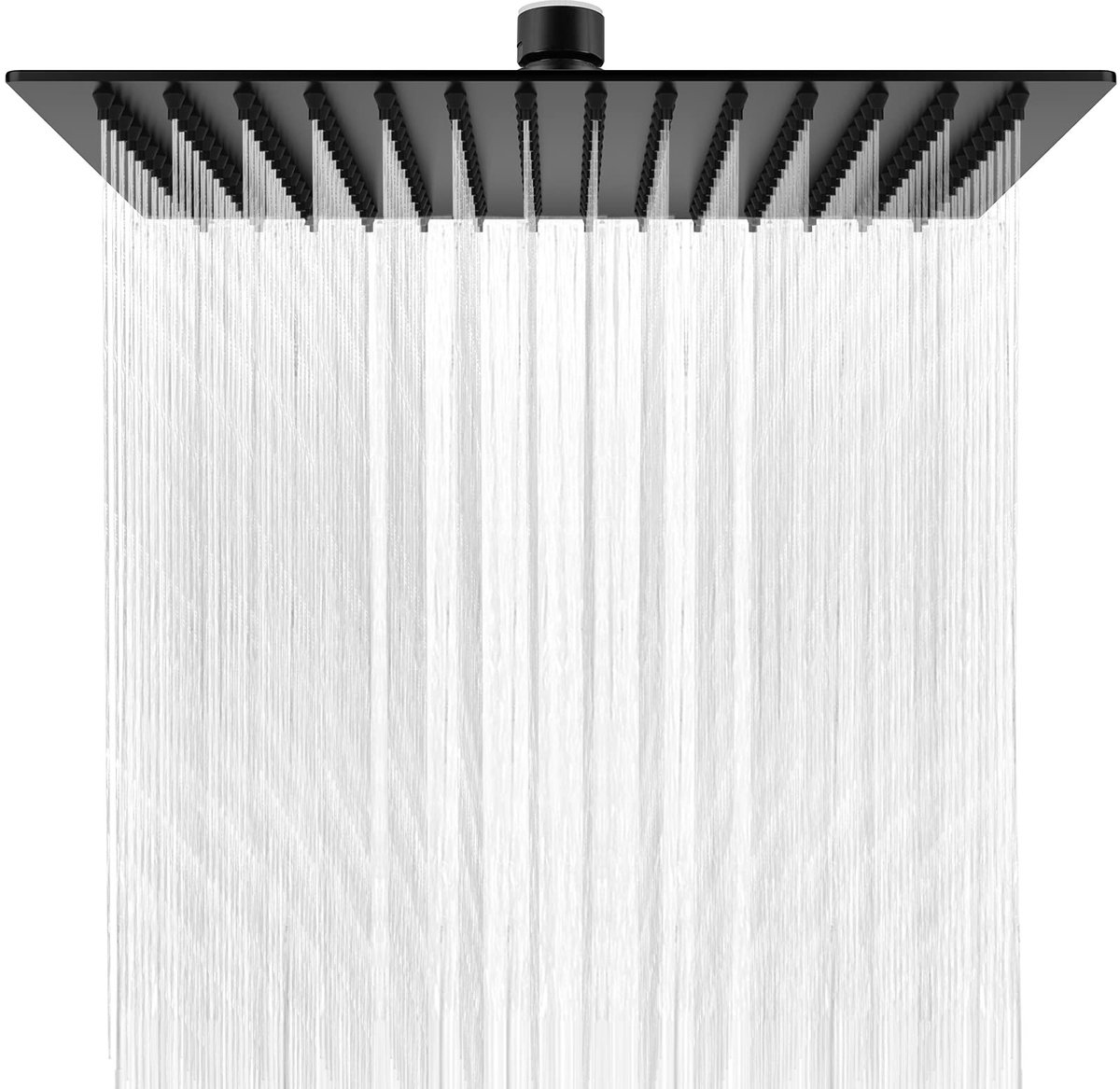 Dailygoods- Douchekop 30 cm - Luxe Regendouchekop - Roestvrij Staal 304 - Waterbesparend - Schokbestendig - Eendelige Vorm - Regendouche