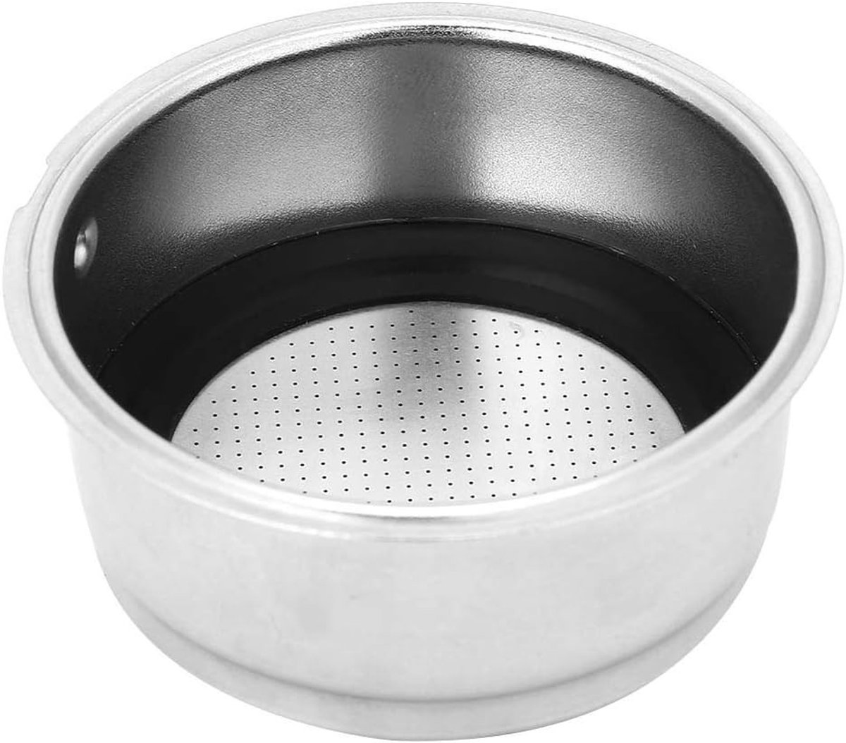 Afneembare RVS Koffiefiltermand voor Koffiemachines - Ideaal voor Thuis en Kantoor, Dubbele Portie Strainer
