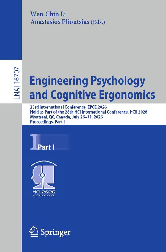 Springer Nature Proceedings Computer Science 1 - Engineering ... - cover
