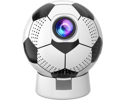 KZQ Smart Mini Projector - Met Ingebouwde App En Elektrische Focus - Wifi 6 En Bluetooth 5 4 - Autokeystone - 1080p Ondersteund - Compatibel Met Smartphone Hdmi Usb - Geschikt Voor Voetbal Kijken - 1 Stuk