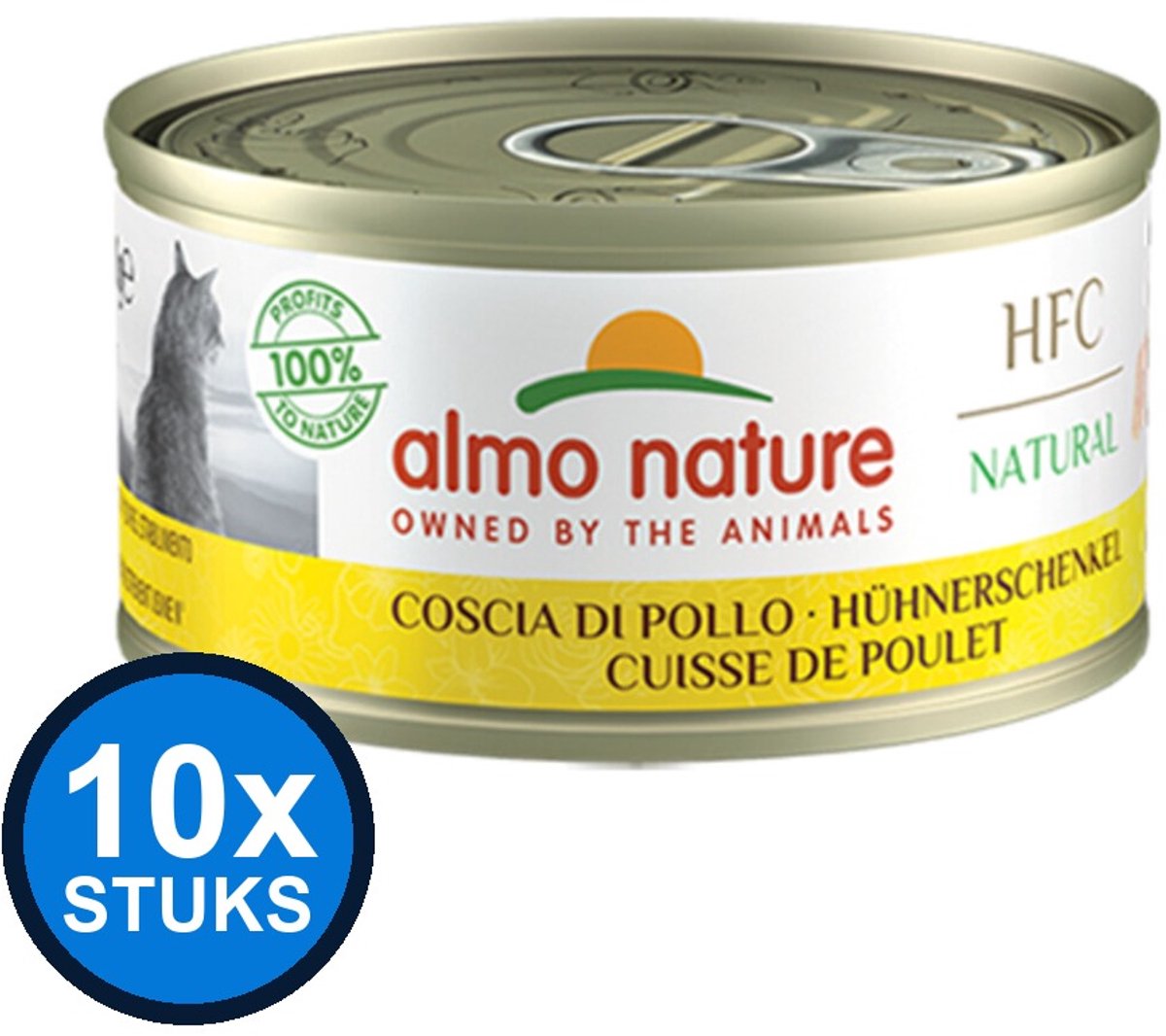 Almo Nature Almo Nature HFC - Kippenbout - Kattenvoer Natvoer - 70g