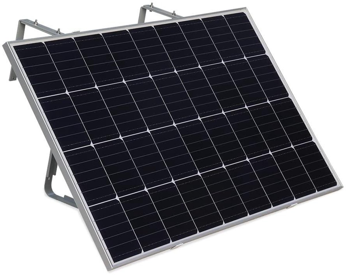 Zonnepaneel - Monokristallijn Paneel - Energie Opwekken - Hoge Conversie - 150 W - Zwart