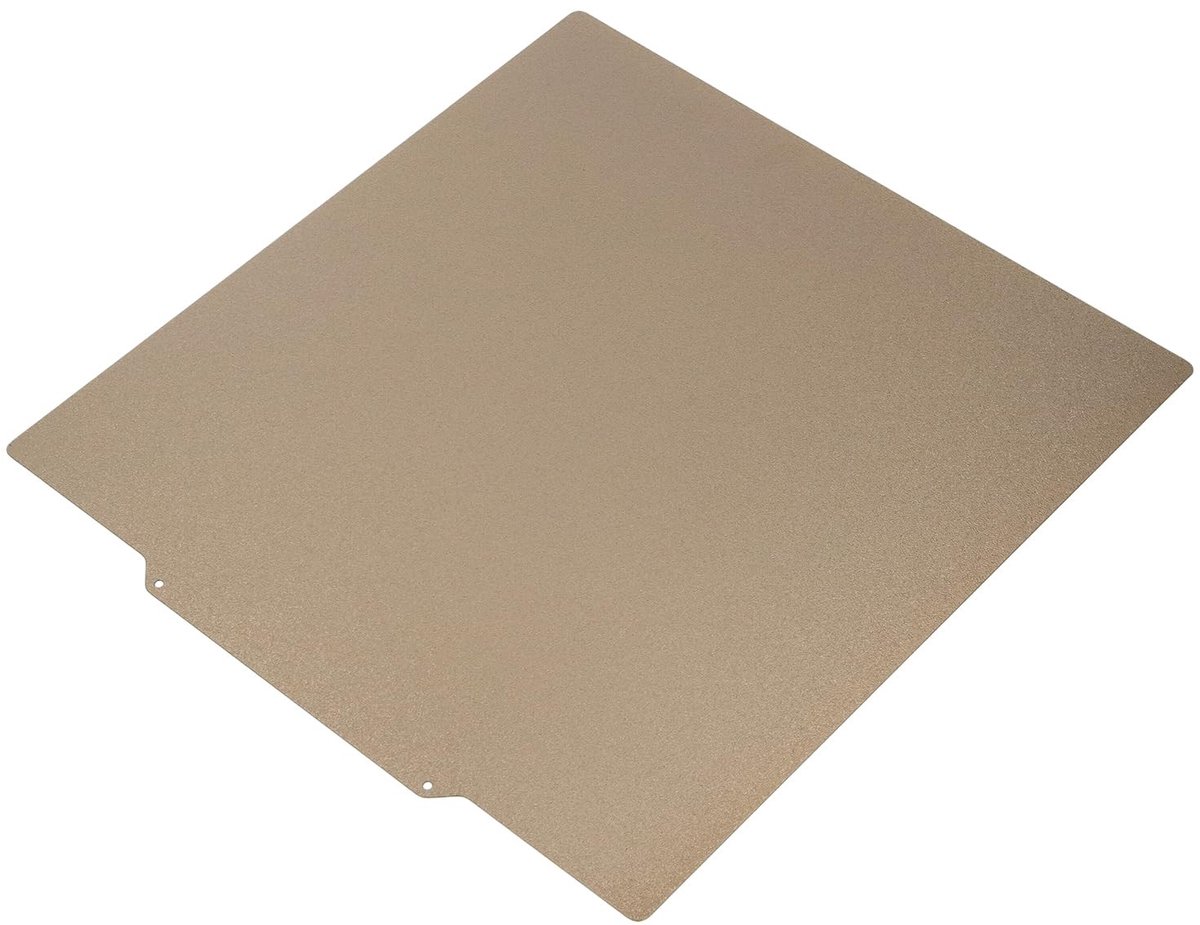 Dailygoods- Bouwplaat Dubbelzijdig - Flexibel PEI-bed 320x310 mm - Geschikt voor CR-10S PRO V2/Sovol SV04 - Hoge Temperatuurbestendigheid - Getextureerde Coating - Eenvoudige Installatie - Printbed