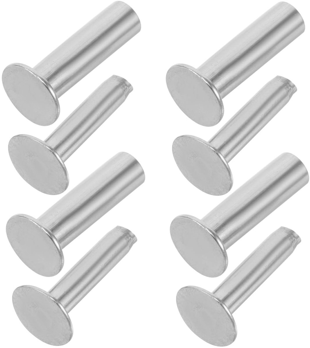Dailygoods- Blindklinknagels 4 Paar - Klinknagels voor Leer - Klinknagel Tang - Holnieten - Bevestigingselementen - Betrouwbare Bevestiging