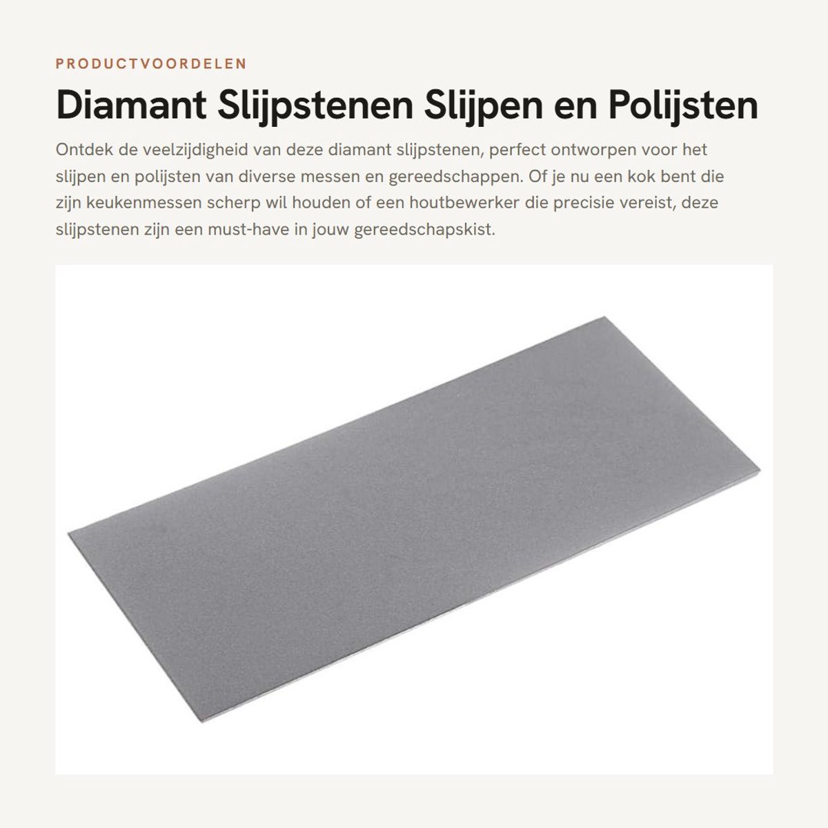 Dailygoods- Slijpsteen met korrel 80-3000 - Diamant Slijpsteen - Slijpsteen voor Messen - Slijpsteen voor Keukenapparaten - Slijpsteen voor Houthandwerk - Fijn en Grof Slijpen - Slijpblad