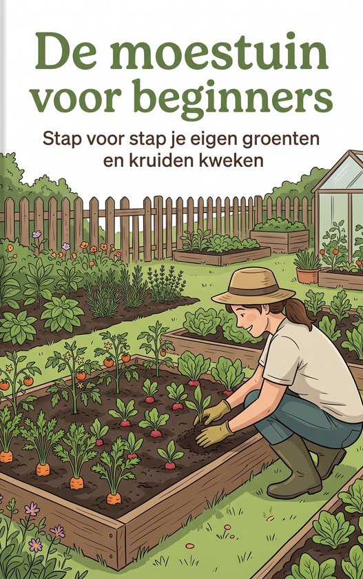 De moestuin voor beginners - cover