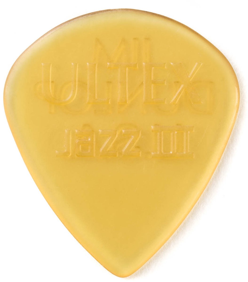 Jim Dunlop Ultex - Plectrums - Jazz III - 1,38 mm - Refill Zak 24 Stuks