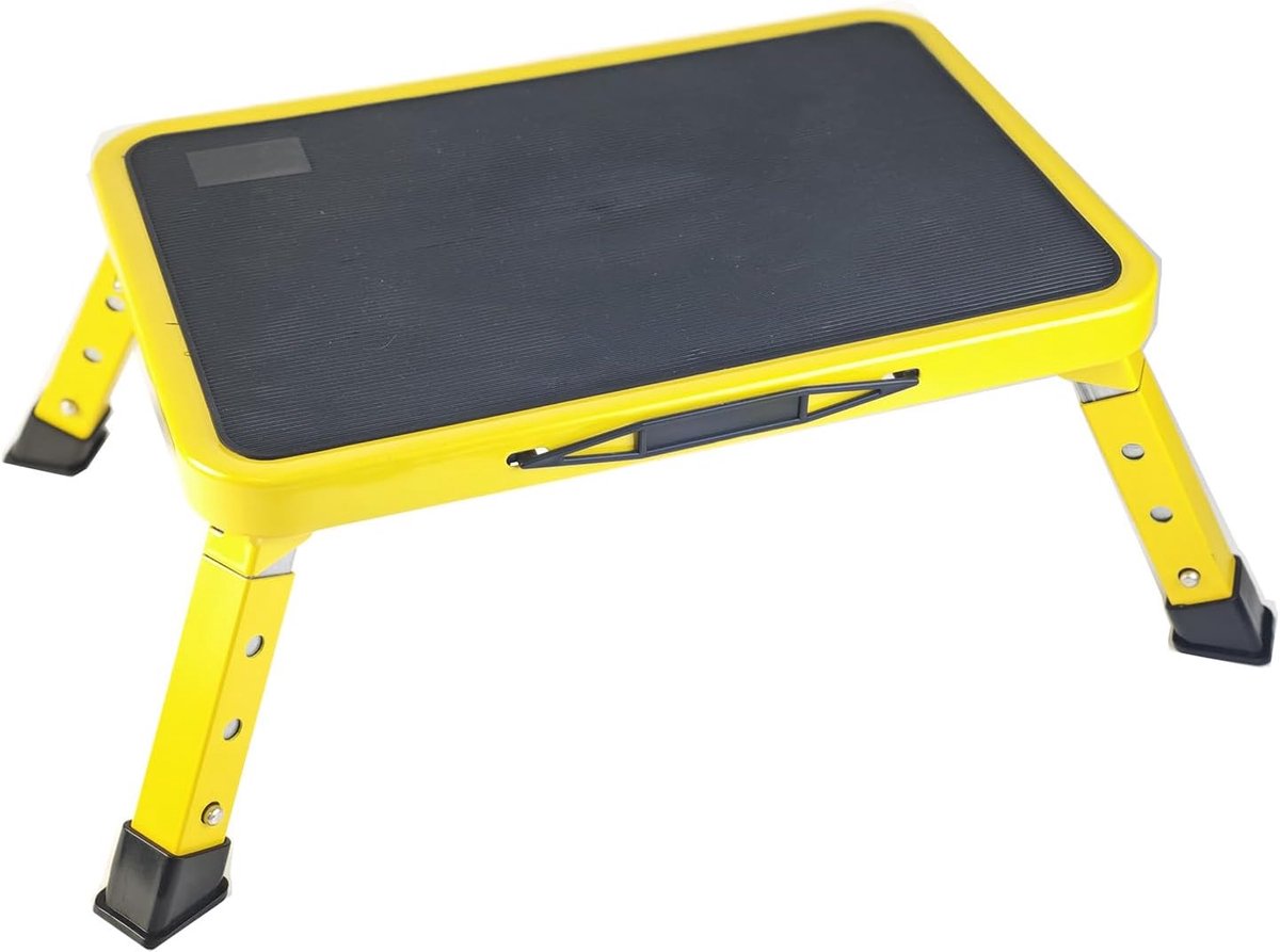 SnelShoppen - Vouwbare Werktafel 500kg - Galvanized Sheet Steel Werkplatform met Antislip Voeten en Verstelbare Hoogte - Compact 38x26x17 cm voor Klus