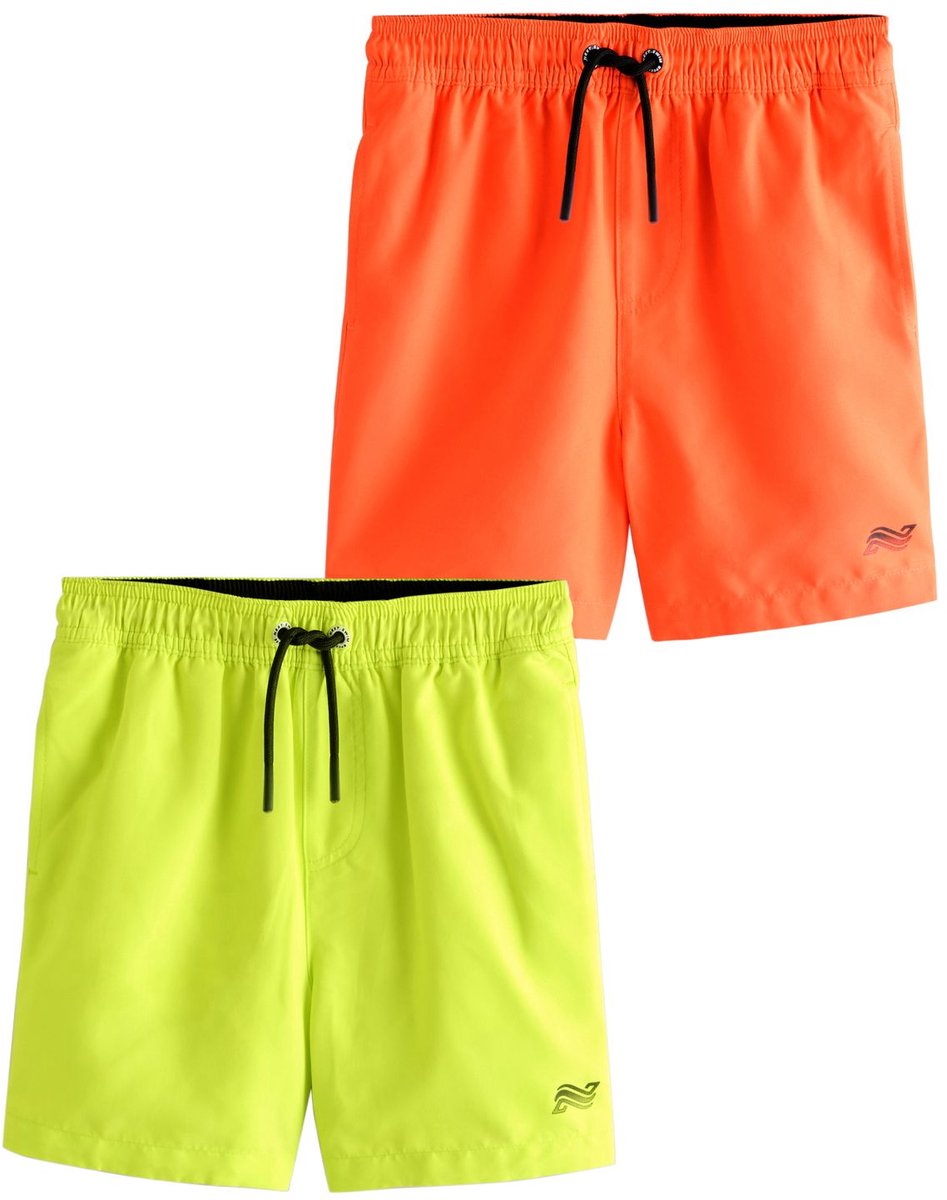 Next - Jongens - Set van 2 zwembroeken - Oranje