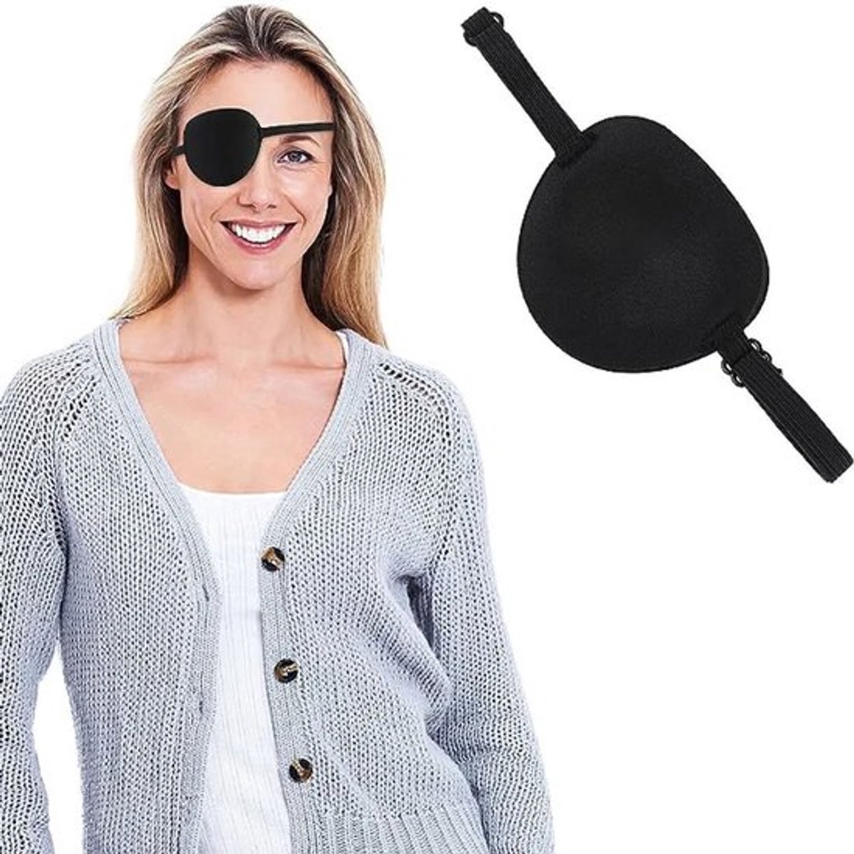 Verstelbare oogmaskers voor volwassenen en kinderen (2 stuks), ademende trainingsoogmaskers, verstelbare oogmaskers.