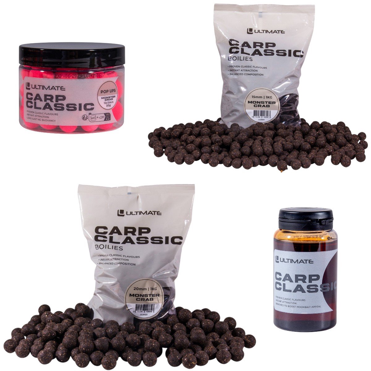 Ultimate Carp Classic Monstercrab Baits Pack - Karper Set