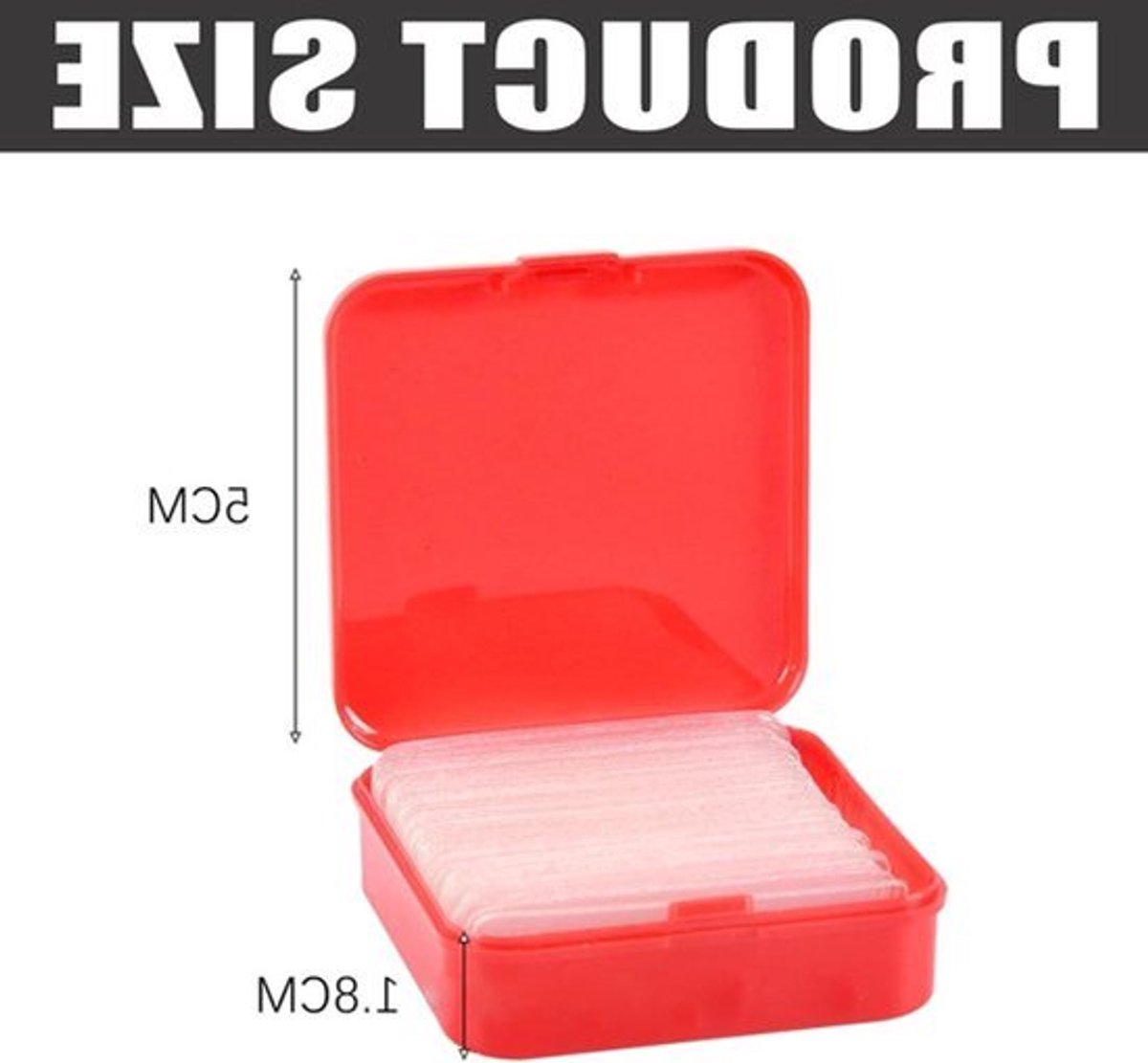 Extra sterke dubbelzijdige tape - Transparant en afwasbaar - Verwijderbaar - Voor tapijt - 11x35cm