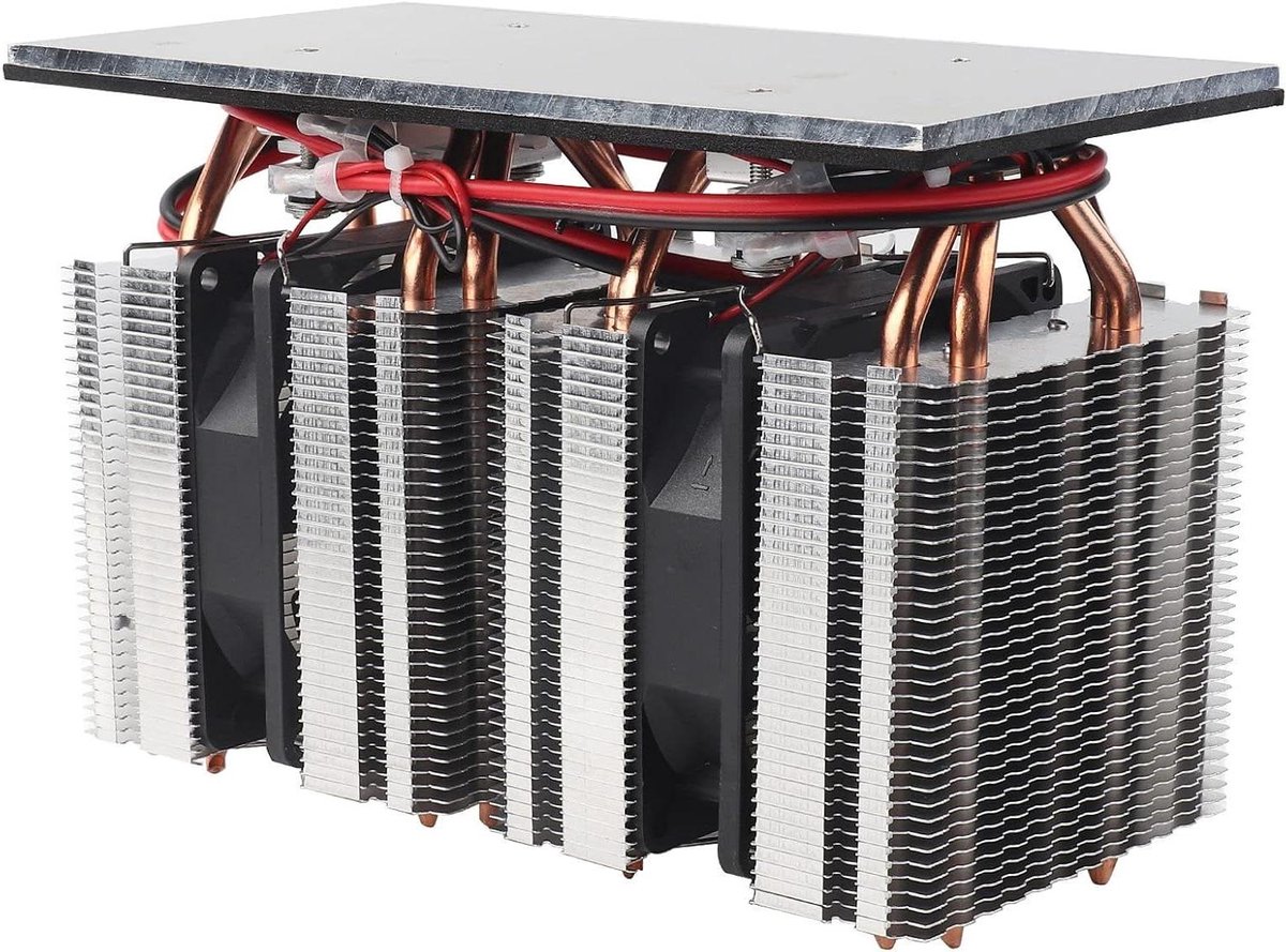 Koelsysteem Kit - Thermo-elektrisch Koeler - Warmte Afvoer - Halfgeleider Koeling - 240 Watt - Zilver