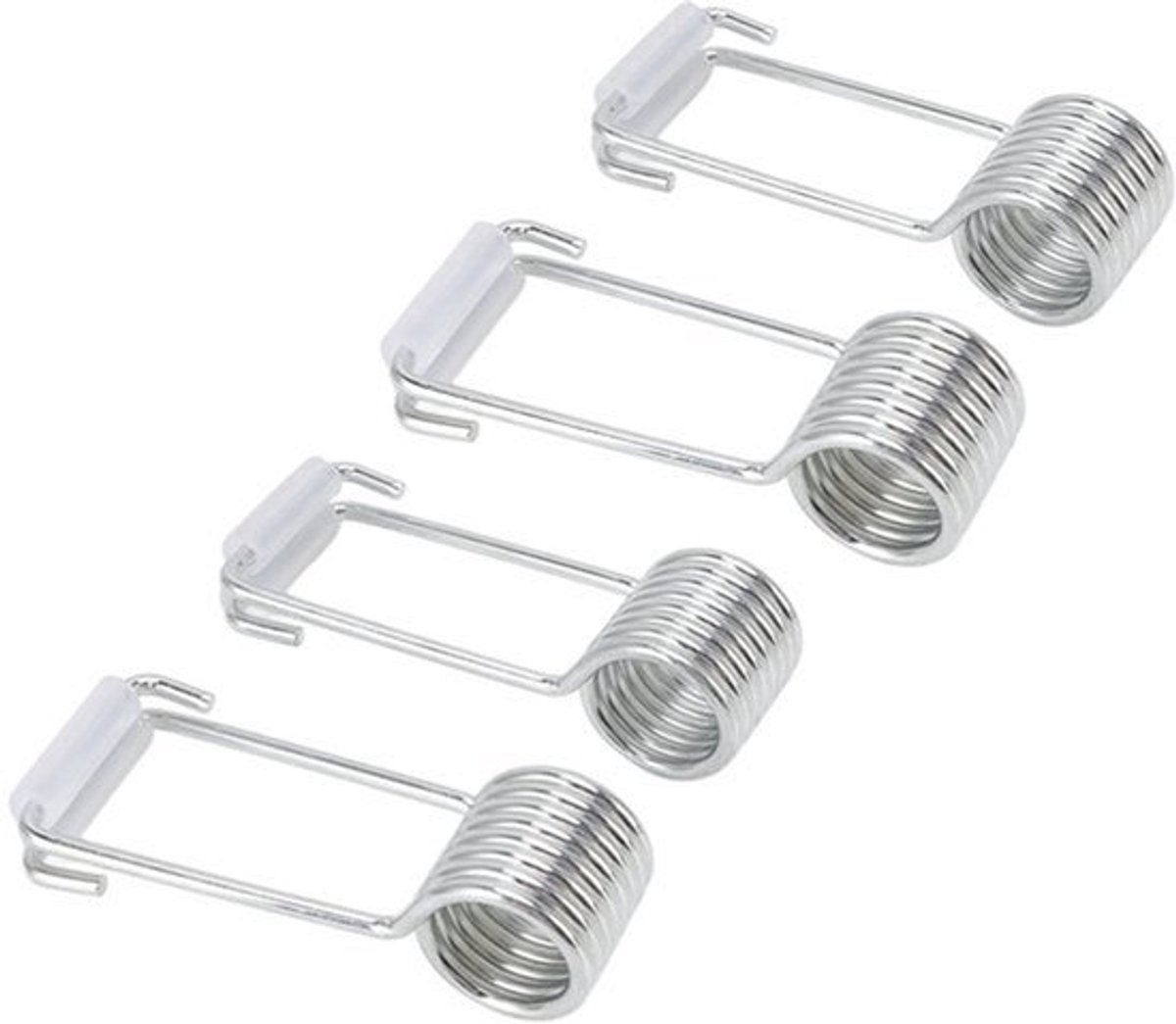 Spring Hinge Deur Sluiter 4 Pack - Zelf Sluitend - Voor Binnengebruik