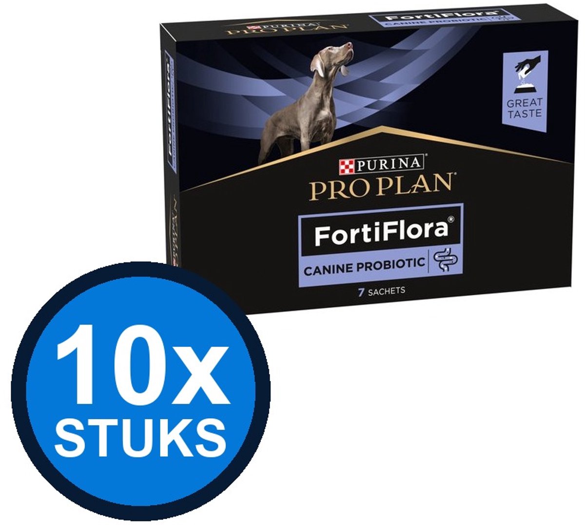 10x Pro Plan - fortiflora hond 7x1gr - Hondenverzorging