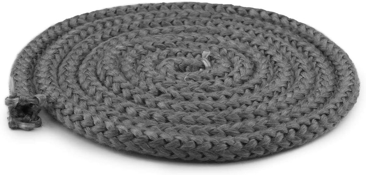 SnelShoppen - Chimney Seal 2m - 10mm Diameter Lip Seal voor Rookovens, Houtkachels en Schoorstenen - Temperatuur- en Hittebestendig voor Optimale Afsl