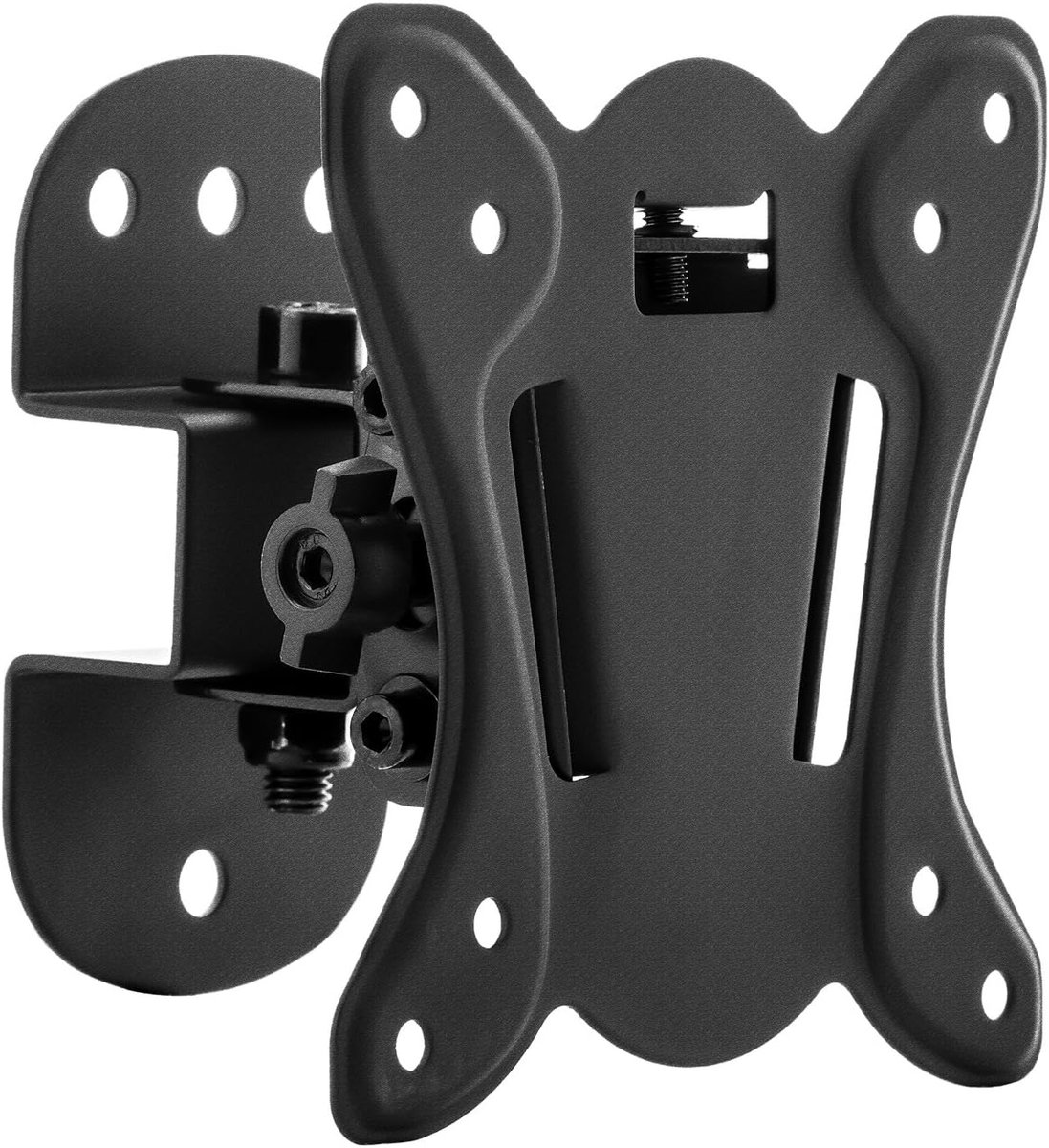 SnelShoppen - Universele TV & Monitor Wandbeugel 13" - 27" Inch (33-69cm) - Tot 20kg - VESA 100x100mm - Kantelbaar + Draaibaar - Slechte Wandafstand 7