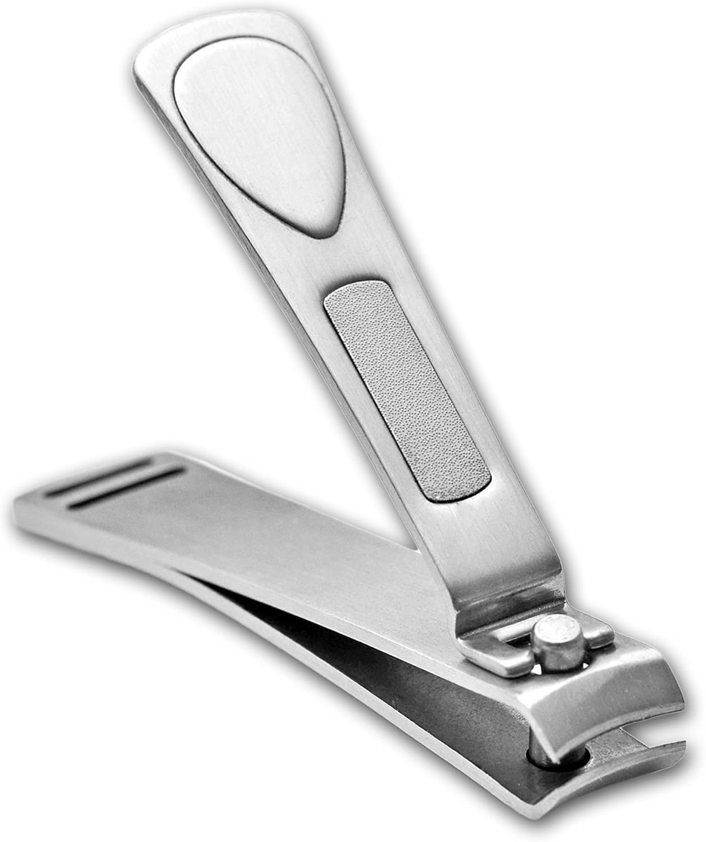 SnelShoppen - Krachtige Nagelknipper Groot - RVS Nagelknippers voor Vingernagels en Teennagels - Ergonomisch Ontwerp - 1 Stuk - Ideaal voor Thuis en P