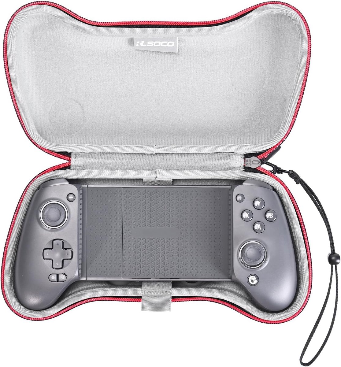 SnelShoppen - Case Cover voor Bluetooth Game Controller G8 Plus - Hard Shell Bescherming - EVA Materiaal - Perfecte Pasvorm - Game Accessoires - Zwart