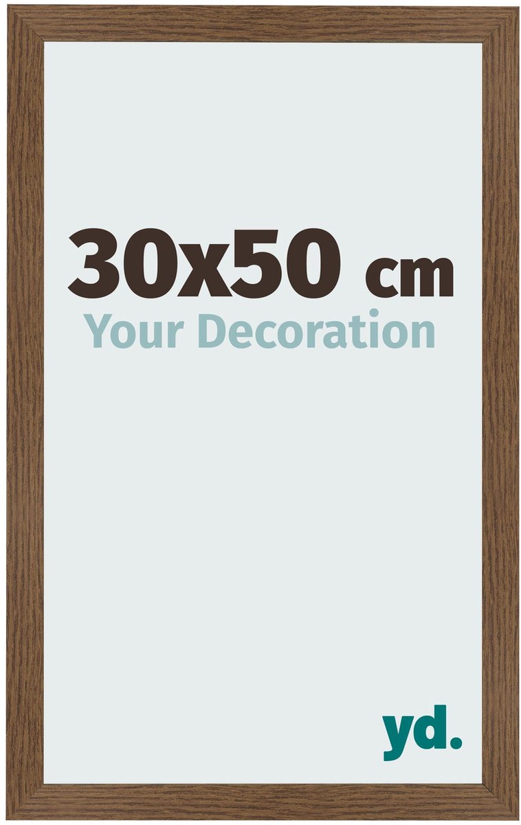 Your Decoration - Fotolijst 30x50 cm - MDF - Eiken Rustiek - Bologna