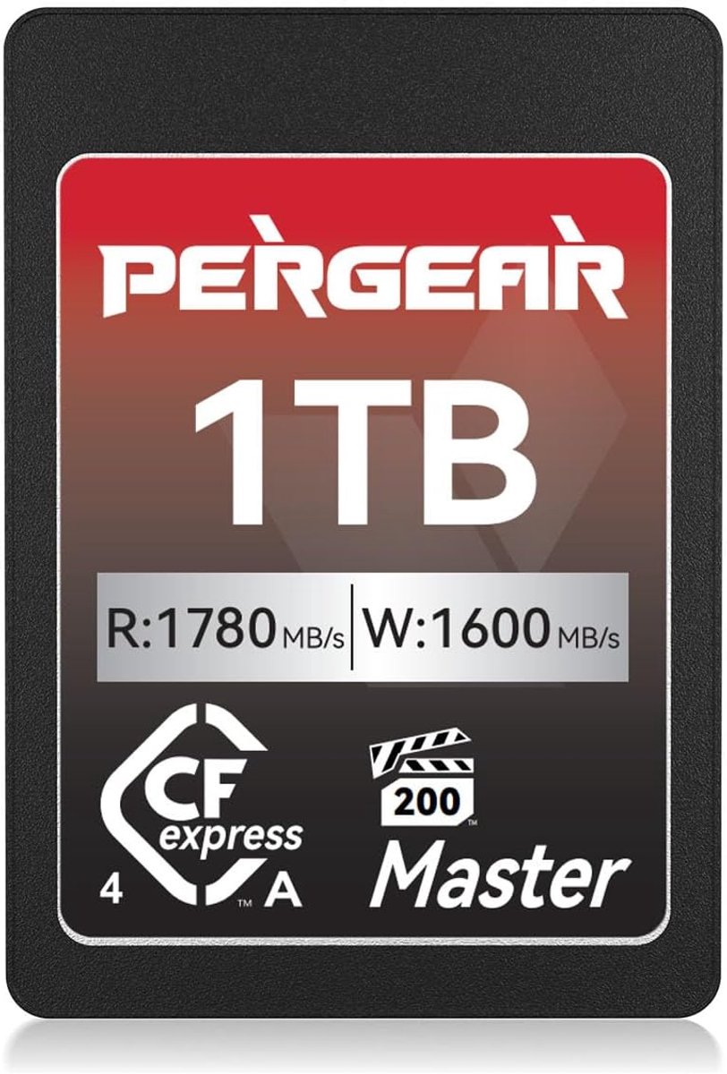 SnelShoppen - 1TB CFexpress 4.0 Type A Geheugenkaart met tot 1780MB/s Leessnelheid voor 4K 120P en 8K 30P Video-opnamen, Geschikt voor Sony Alpha en F