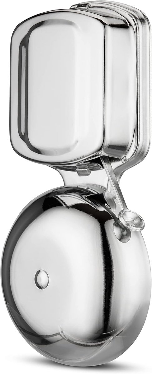 SnelShoppen - Classic Deurbel met 2 Coils, 8-12 VAC, 89 dB Geluidsniveau, Chroom Geplateerd, Perfect voor Thuisgebruik