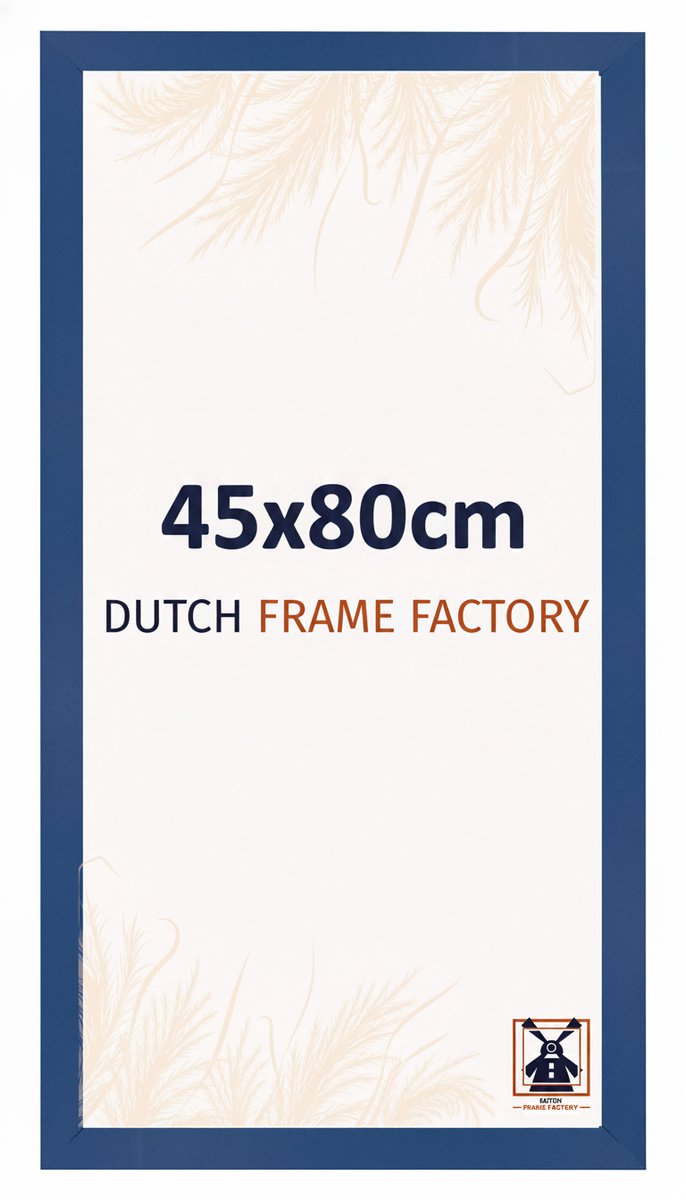 Fotolijst 45x80 cm - MDF - Donkerblauw - Benno