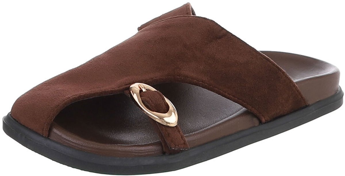 Slipper - Ringdetail - Dames Mt:36