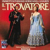 Pavarotti en Sutherland in kostuums van Il Trovatore.