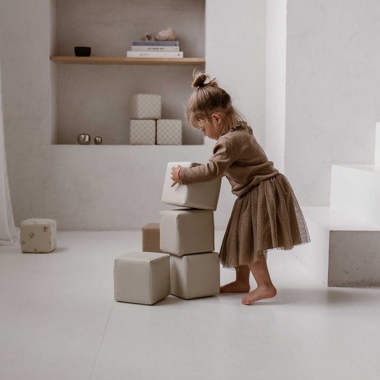 HENVAE® - Stapelblokken - Bloemen - Bouwblokken - Softplay - Zachte blokken - Montessori - Open ended speelgoed - Educatief speelgoed baby - Sensorisch speelgoed Baby - Foam - Stapelspeelgoed - Kinderopvang - Kindercadeau - Kinderopvang - Kinderkamer van Merkloos — afbeelding 3