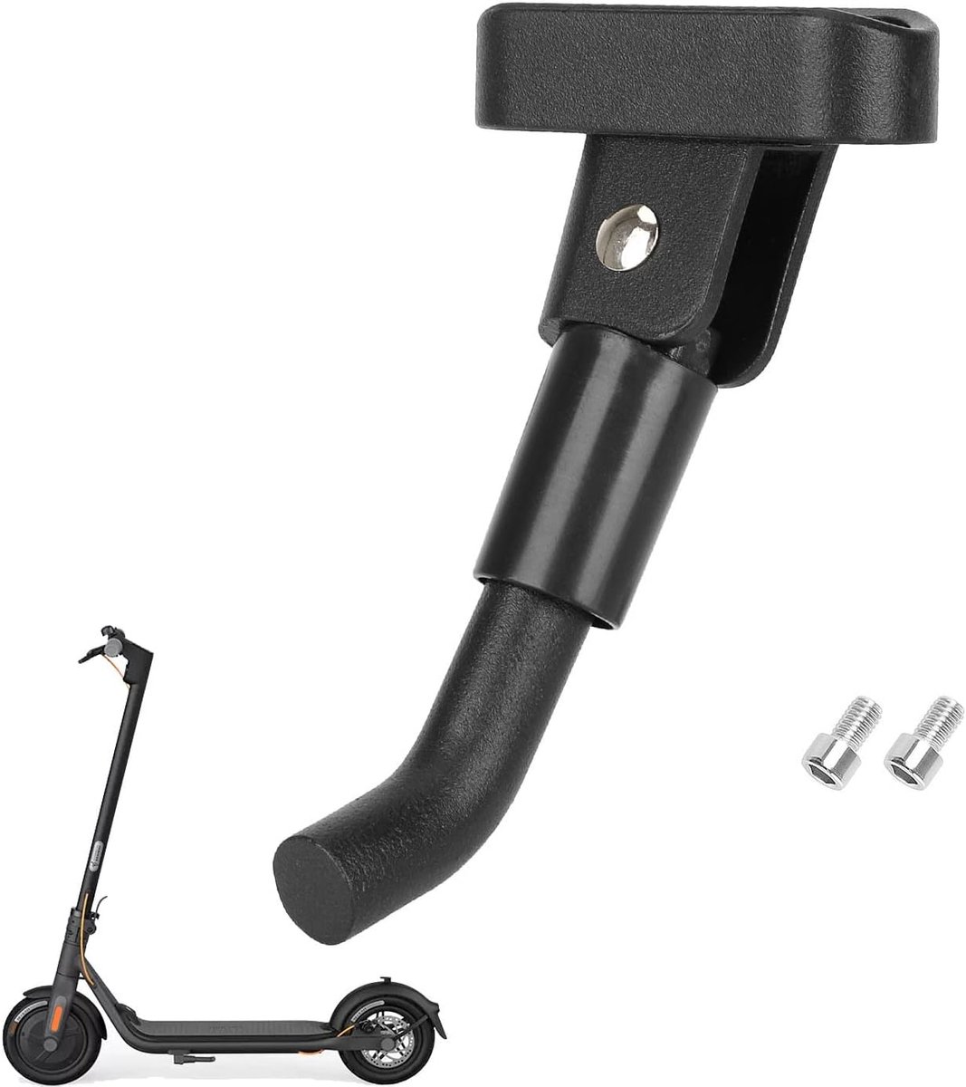 SnelShoppen - Scooter Parkeerstandaard Vervangend Kickstand voor Elektrische Scooter - Aluminiumlegering - Robuust en Duurzaam - Geschikt voor Segway