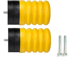 SnelShoppen - Achter Luchtondersteuning Veerkit - Vervangingsset voor SuperSprings Sumo-Springs SSR-313-54 - Geschikt voor Fiat Ducato, Jumper, Boxer