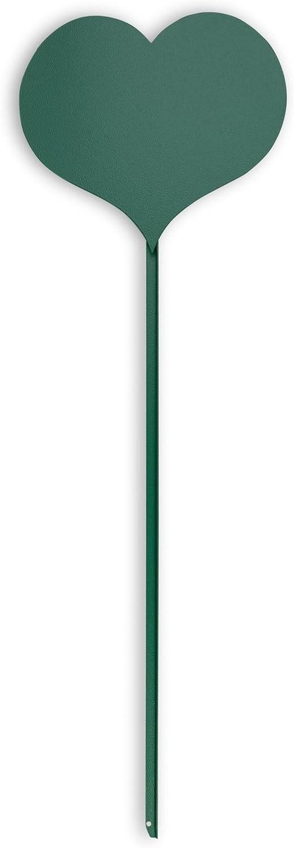 Hartvormige Stekker - Tuindecoratie Steen - Tuin Decoreren - Stabiele Bodem - 720 x 230 mm - Groen