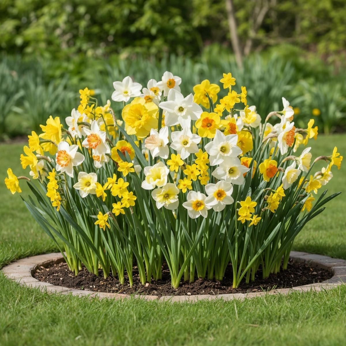 SnelShoppen - Geurende Narcissenbollen Mix (25 bollen) - Meerjarig en Winterhard - Perfect voor Tuin en Potten - 6-7 Soorten uit Nederland
