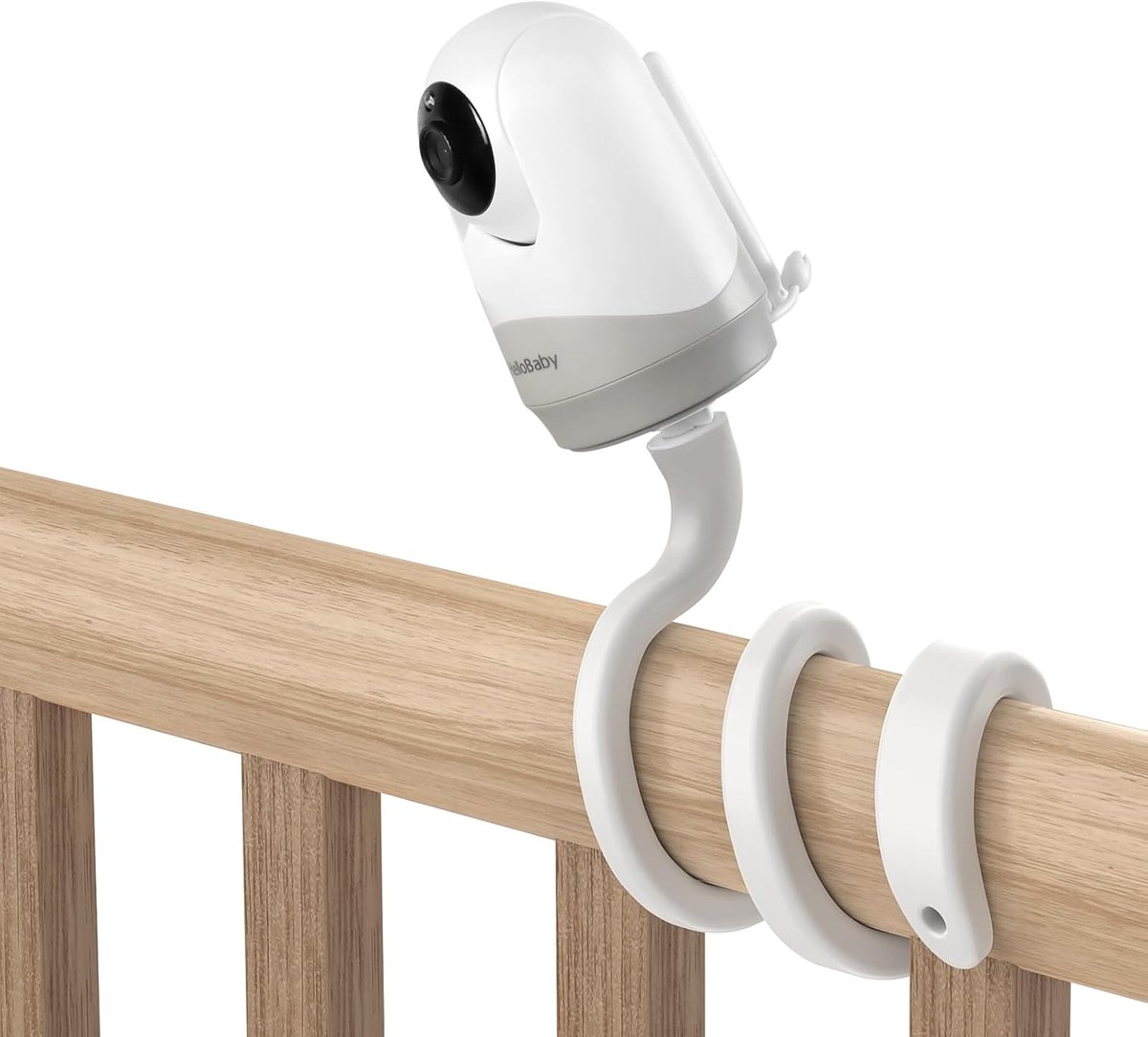 SnelShoppen - Babyfoonhouder voor HelloBaby & Blemil - Compatibele Montagebeugels voor Camera's met 1/4 Schroef - Stevig, Verstelbaar, Perfect voor Th