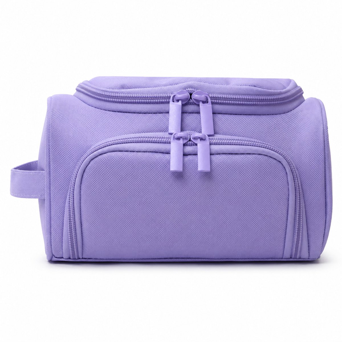 Grote Etui voor Studenten en Kinderen - Opvouwbare en Uitbreidbare Pennenzak - Multifunctionele School Etui - Make-up Tas en Organizer - Paars