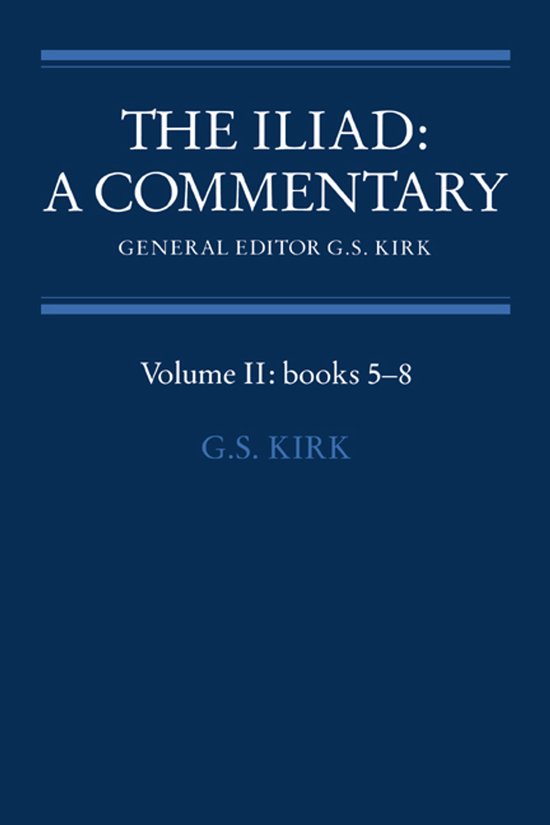Iliad, a Commentary - cover