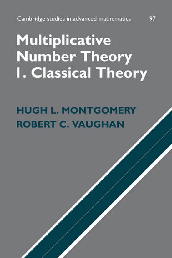 Multiplicative Number Theory I - cover