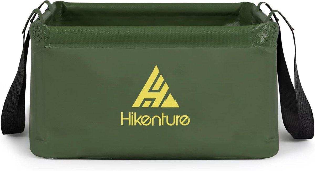 SnelShoppen - Vouwbare Campingemmer 15L/20L - Duurzaam Tarpaulin - Opvouwbare Wasbak, Afwaskom, Visemmer - Ideaal voor Camping, Tuin, Keuken