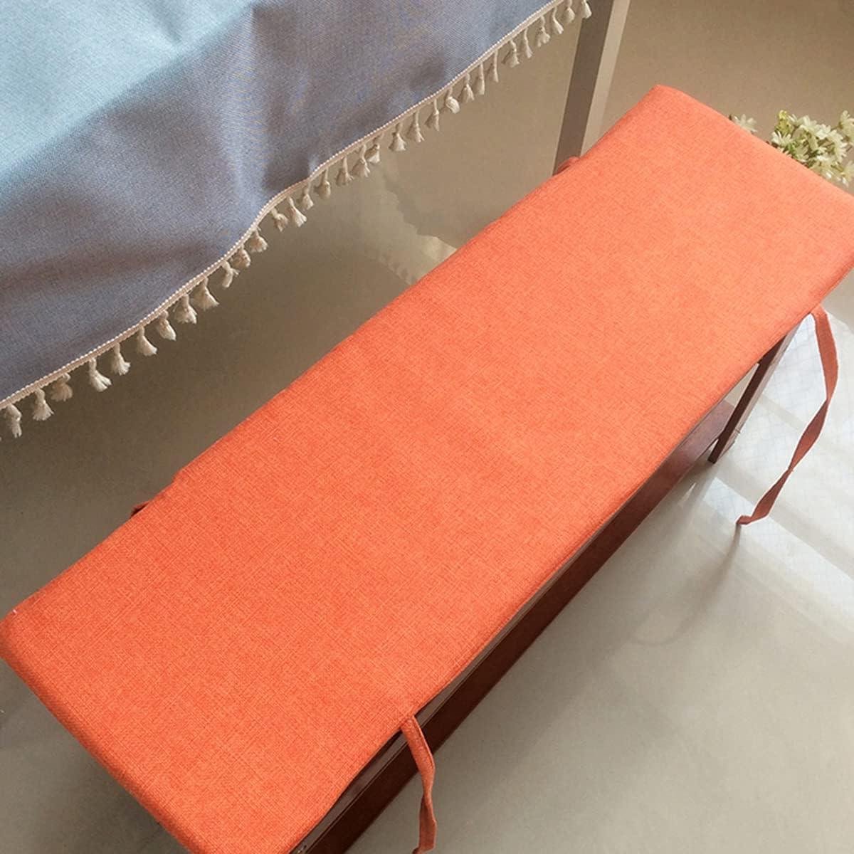 Tuinbank Kussen - Bankkussen Dik - Comfortabel Zitten - Hoge Dichtheid Spons - 180 x 30 x 2 cm - Rood